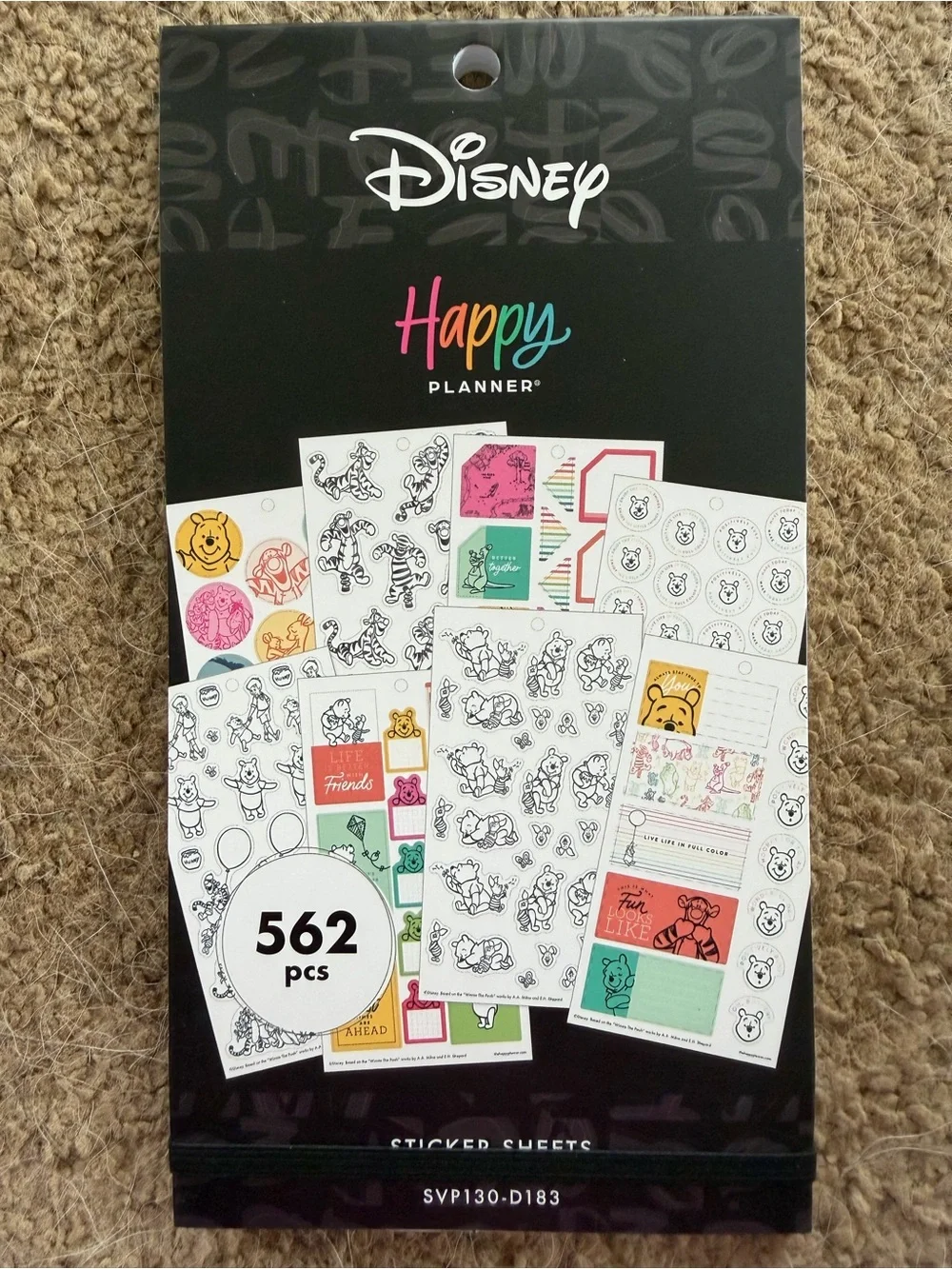 Disney Winnie the Pooh Planner Accessories Bundle